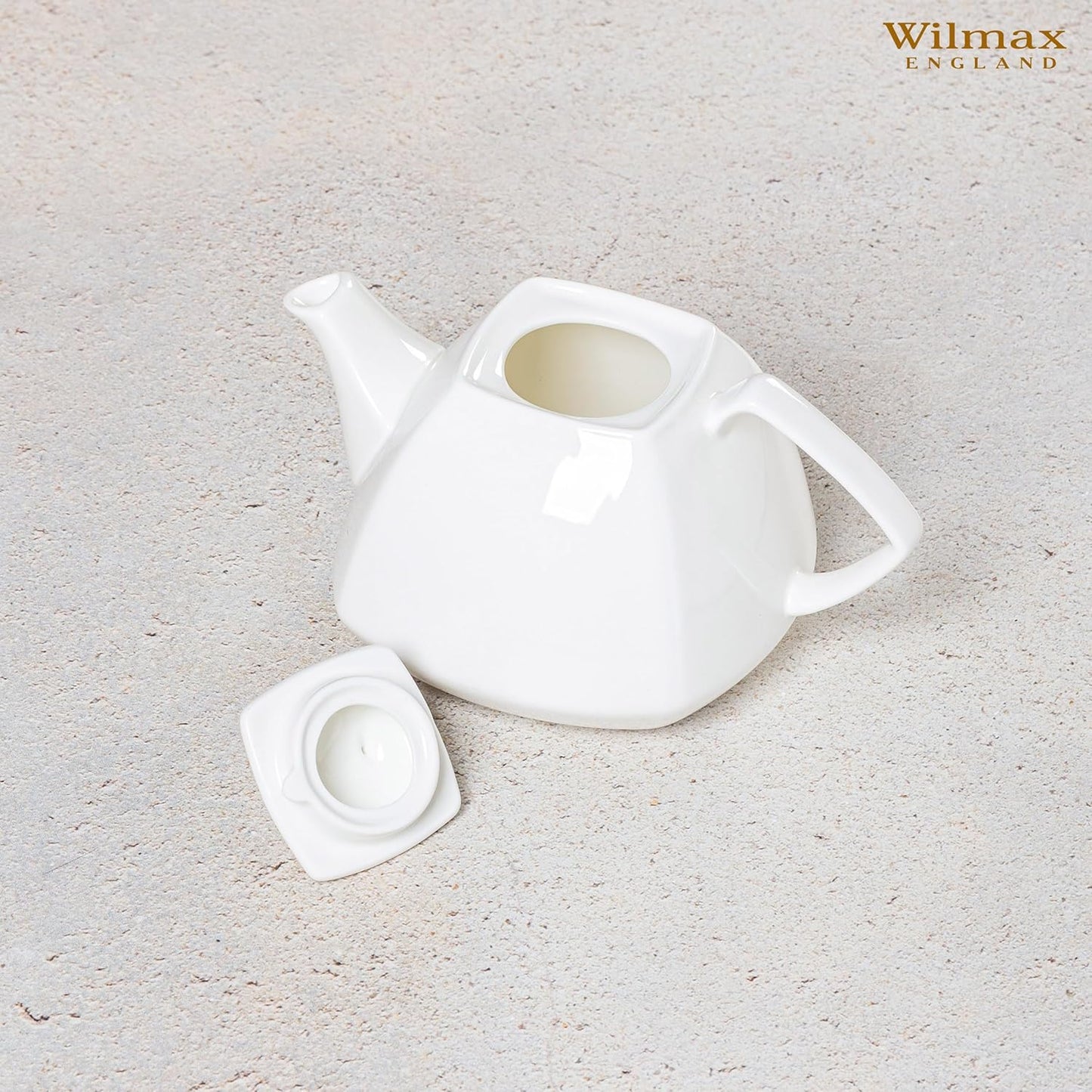 Wilmax England Theepot 1050 ml Wit Porselein