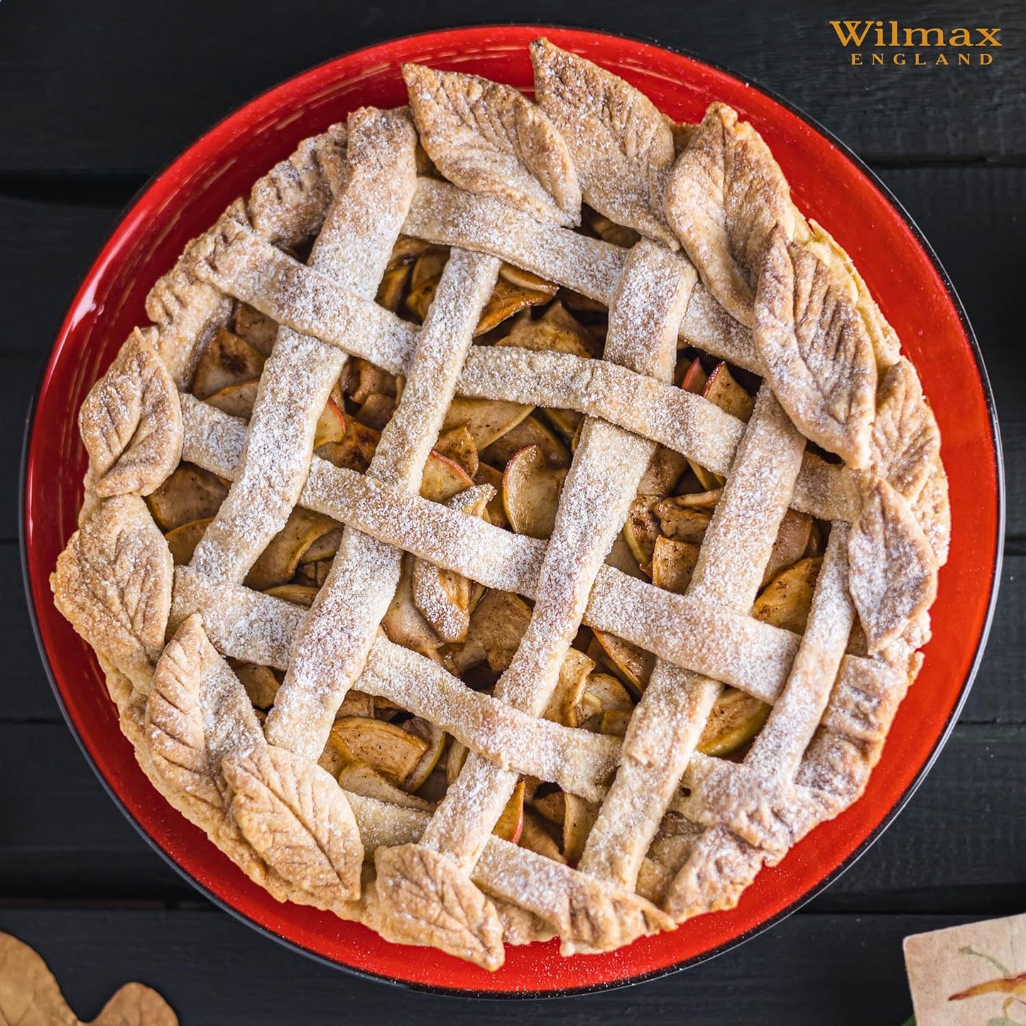 Wilmax Speiseteller, 23 cm, Rot, Porzellan, WL-669219/A