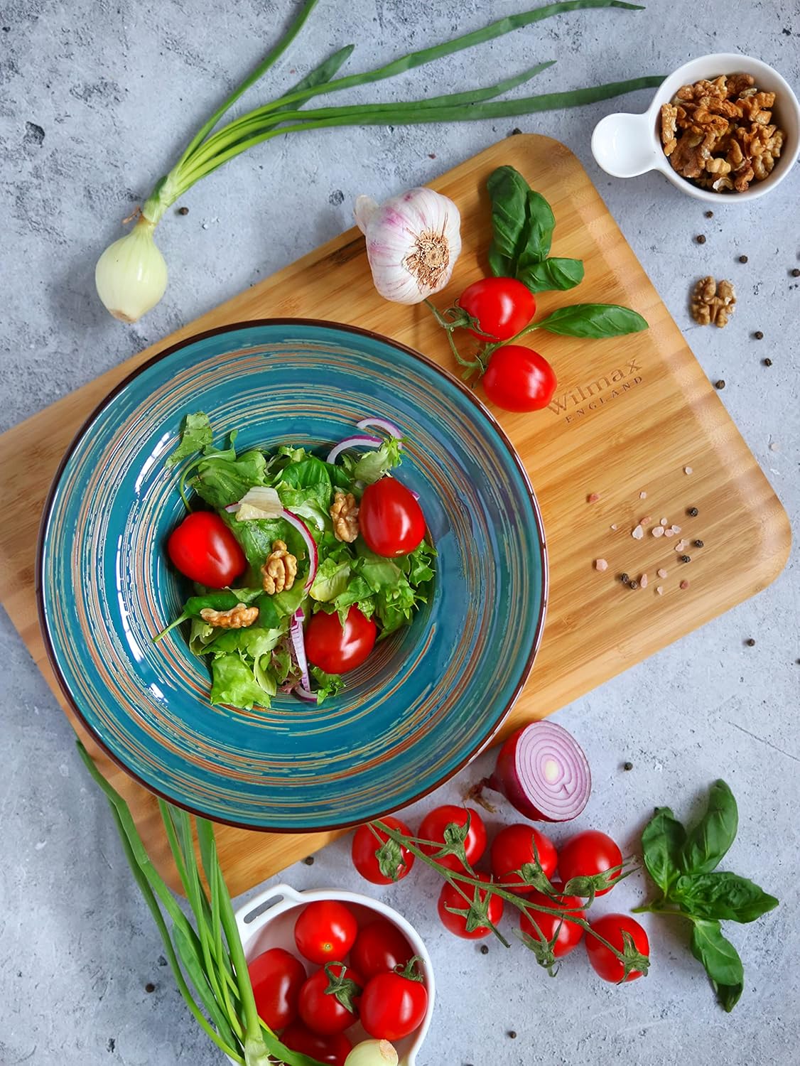 Wilmax Tiefe Porzellanplatte, 22,5 cm, 1100 ml, WL-669523/A