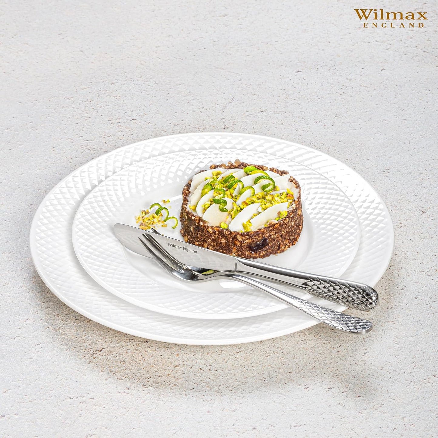 Wilmax England Dessertmes 20.5cm RVS