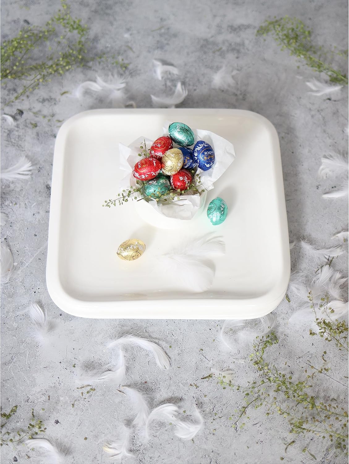 Wilmax Dinner Teller Weiß 25,5*25,5 cm – Hochwertiges Porzellan – WL-991228/A