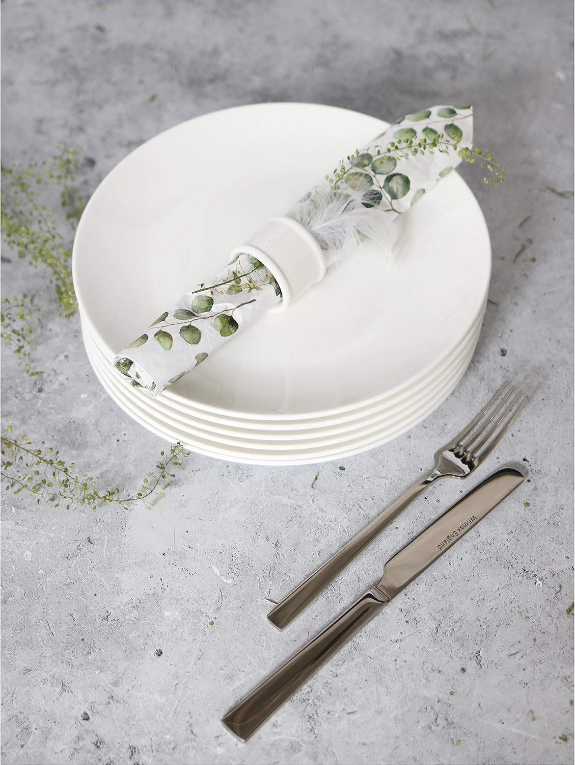 Wilmax Dinner Knife 23 cm aus Edelstahl, elegantes Tafelmesser – WL-999301/A