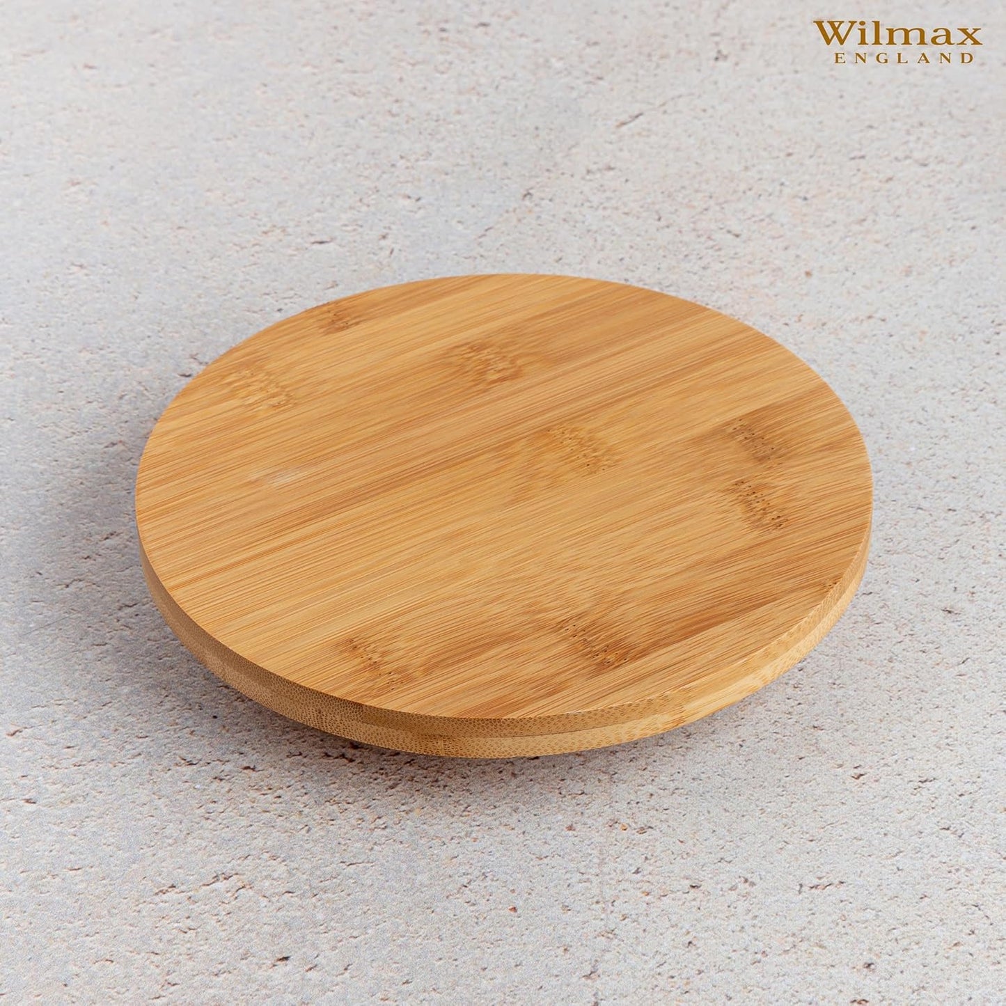 Wilmax Bamboe Draaiplateau 33 cm Natuur WL-771080/A