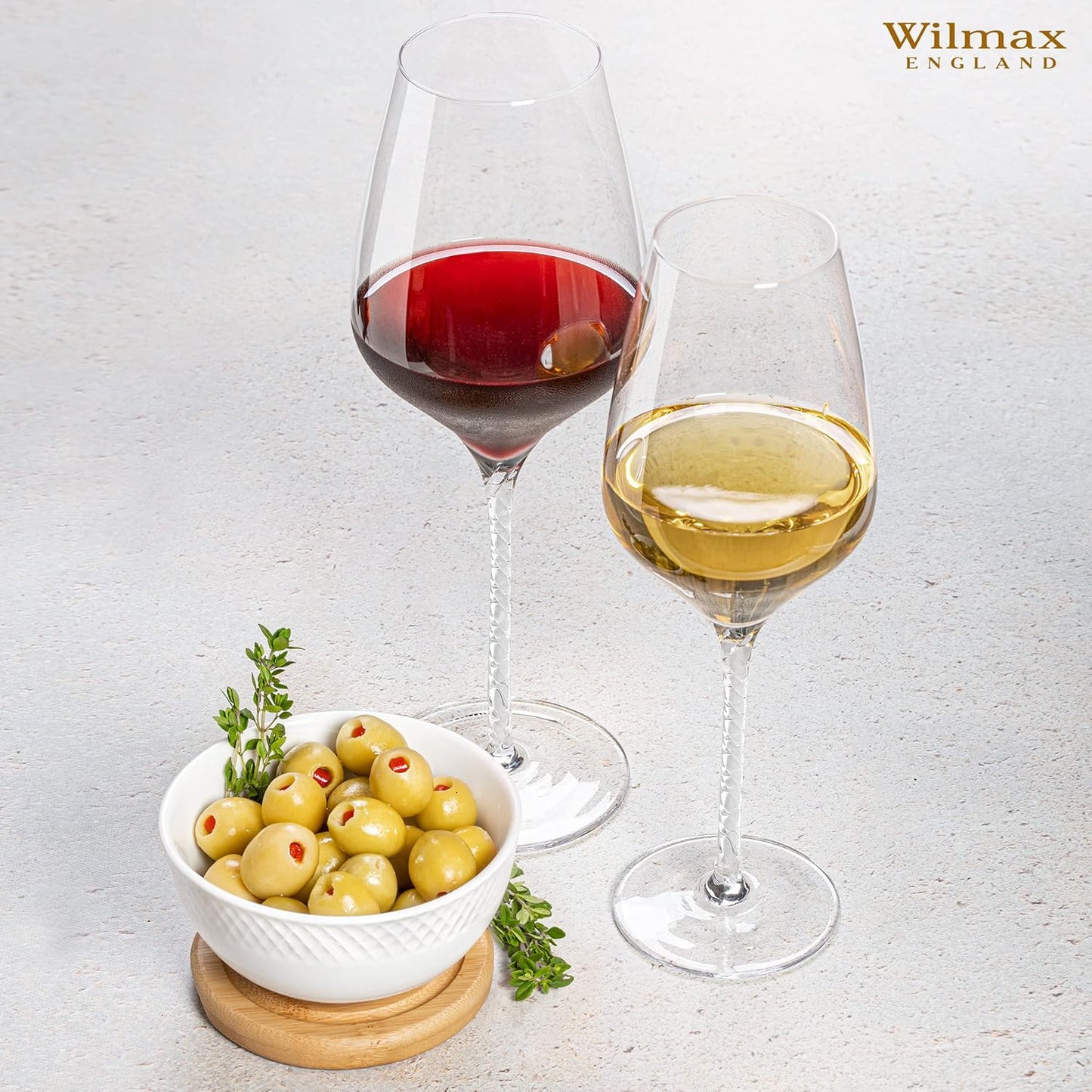 Wilmax Weinglas-Set 800 ml, Kristallin – WL-888102/2C