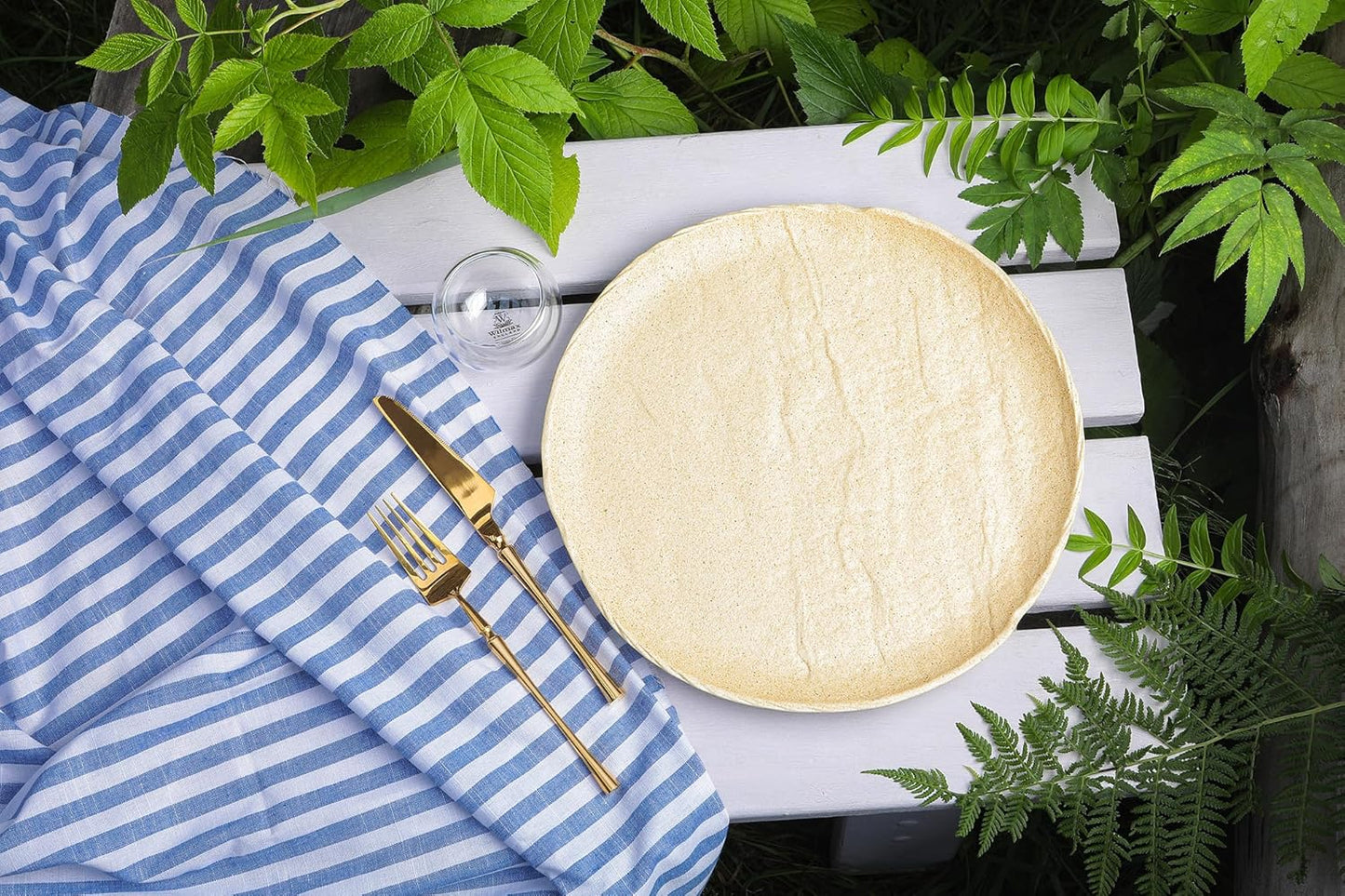 Wilmax SANDSTONE Teller 18 cm Sandbeige (6er Set) WL-661323/A6