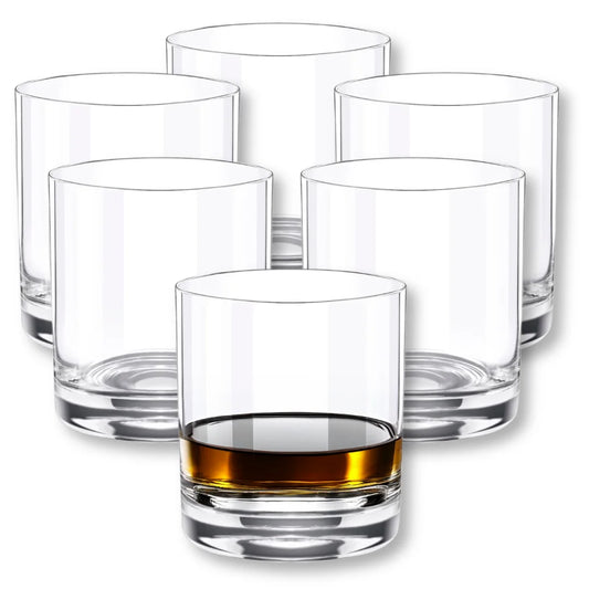 Wilmax Whiskyglas Kristalglas 300ml Set van 6