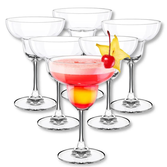 Wilmax Margaritaglas 280 ml Kristalglas 6x