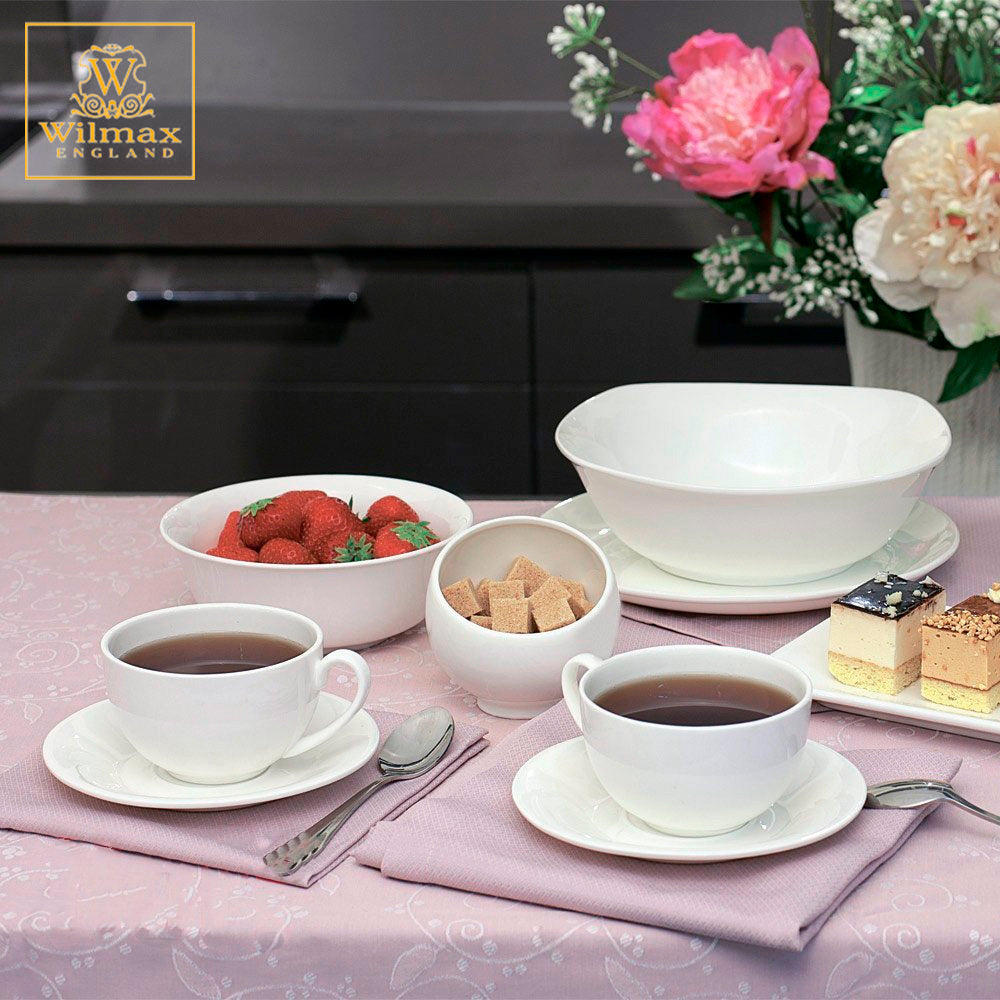 Wilmax Speiseteller 24,5 cm – Teller für elegantes Servieren – WL-991002/A