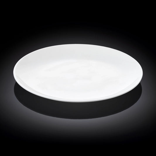 Wilmax Dinerbord 25.5 cm van Porselein, Wit WL-991015/A