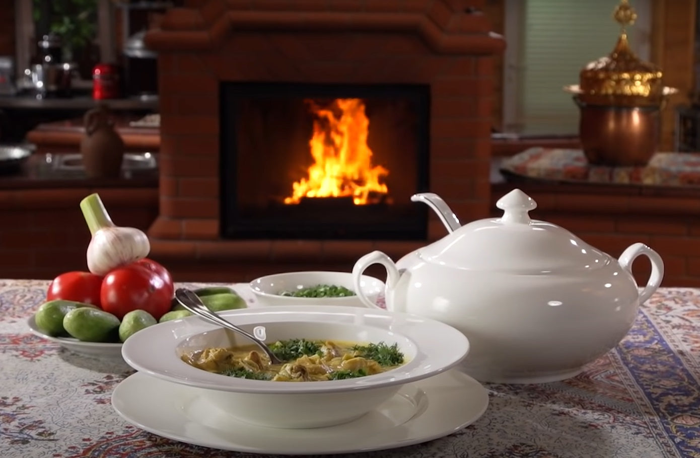 Wilmax - Tiefer Teller - 23 cm - 395 ml - Weiß - Elegantes Design - WL-991020/A