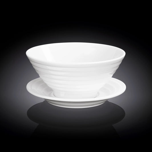 Wilmax Schale & Untertasse 15 cm 545 ml WL-991146/AB
