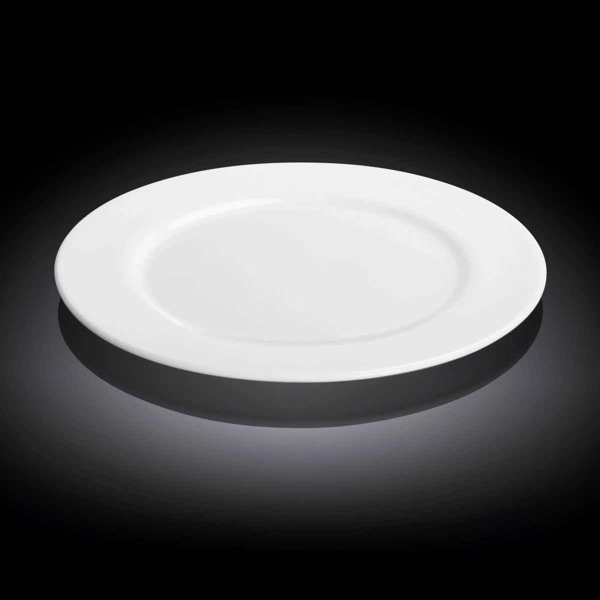 Wilmax Eetbord 25.5 cm porselein wit