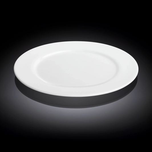 Wilmax Eetbord 25.5 cm porselein wit