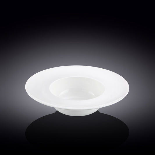 Wilmax Tiefer Porzellanteller, Weiß, 22.5 cm, 400 ml – WL‑991186/A