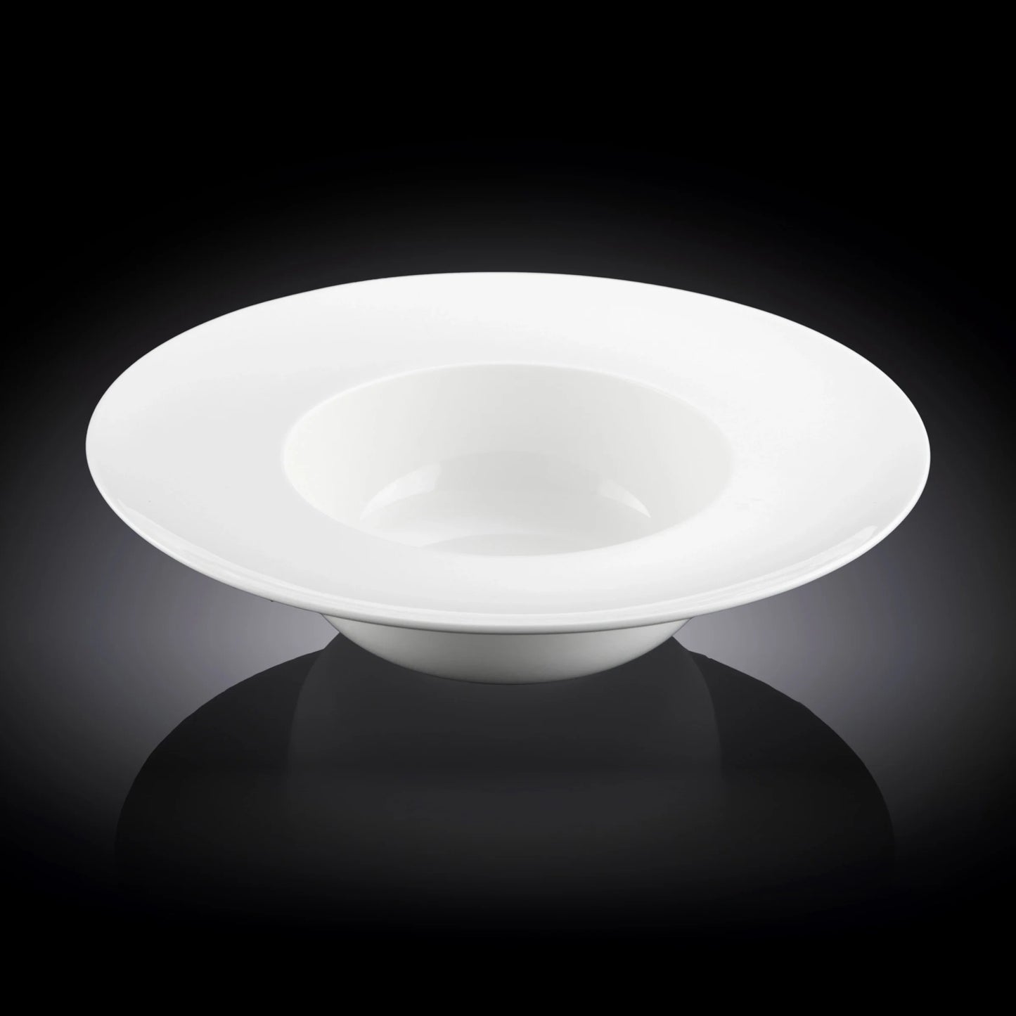 Wilmax Diep Bord 25.5 cm 600 ml van Porselein, Wit