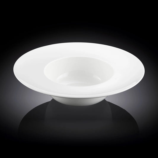 Wilmax Diep Bord 25.5 cm 600 ml van Porselein, Wit