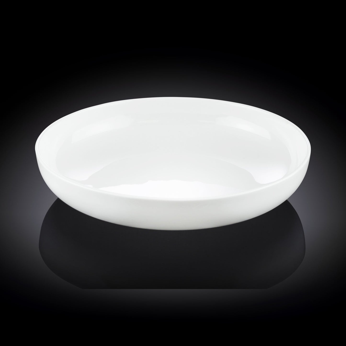 Wilmax Dinerbord 23 cm van porselein, Wit WL-991215/A