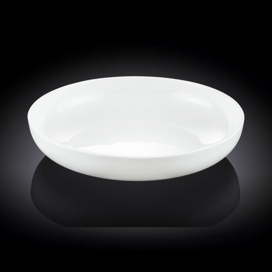 Wilmax Dinerbord 23 cm van porselein, Wit WL-991215/A