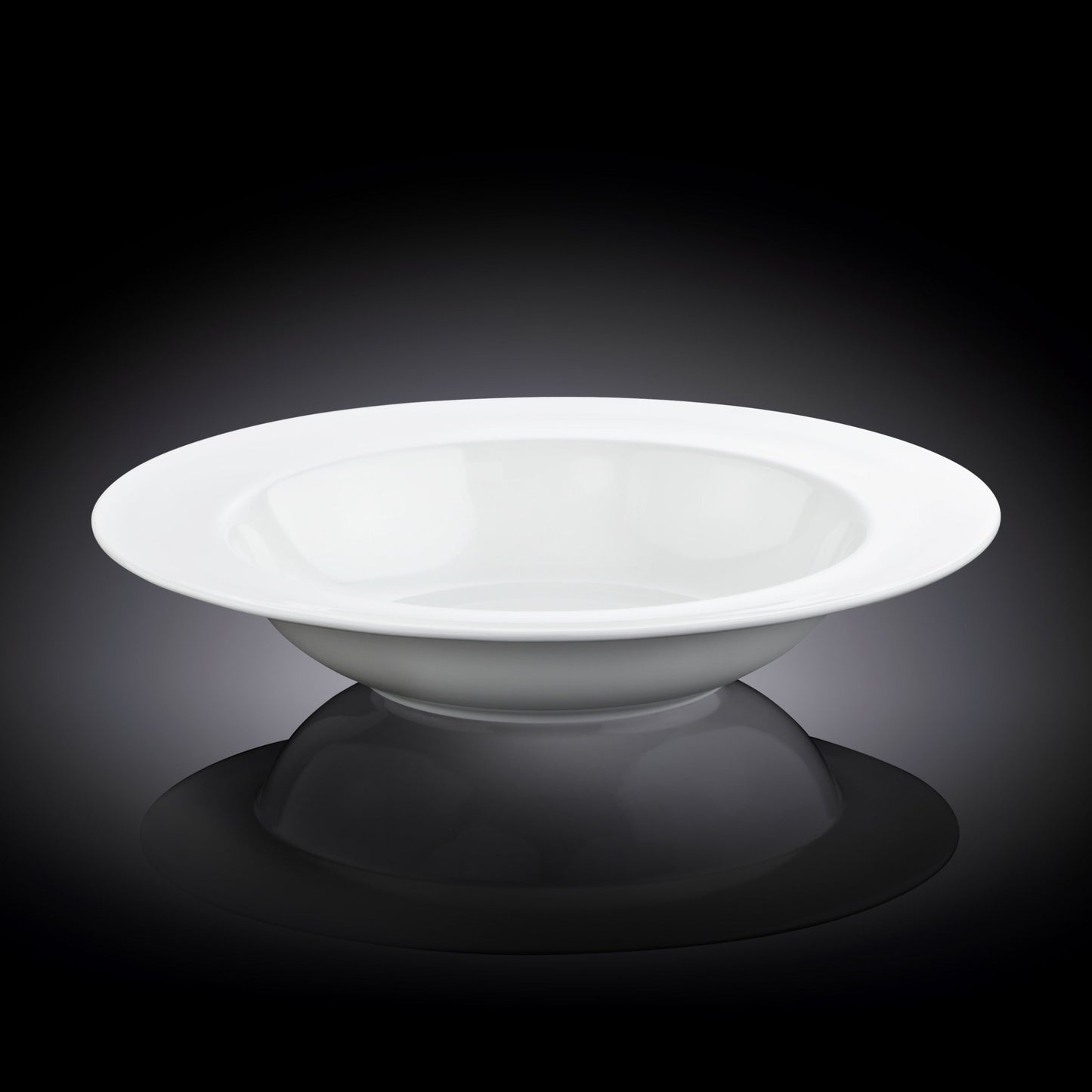 Wilmax England Diep bord porselein wit 25.5 cm 600 ml