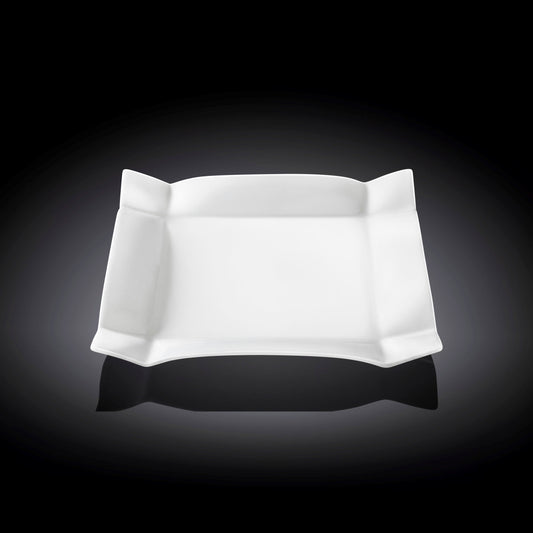 Wilmax Dinerbord 25x25 cm van Porselein, Wit