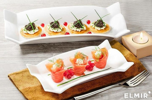 Wilmax Vierkante Serveerschaal, 29 x 29 cm, Porselein, WL-991233/A