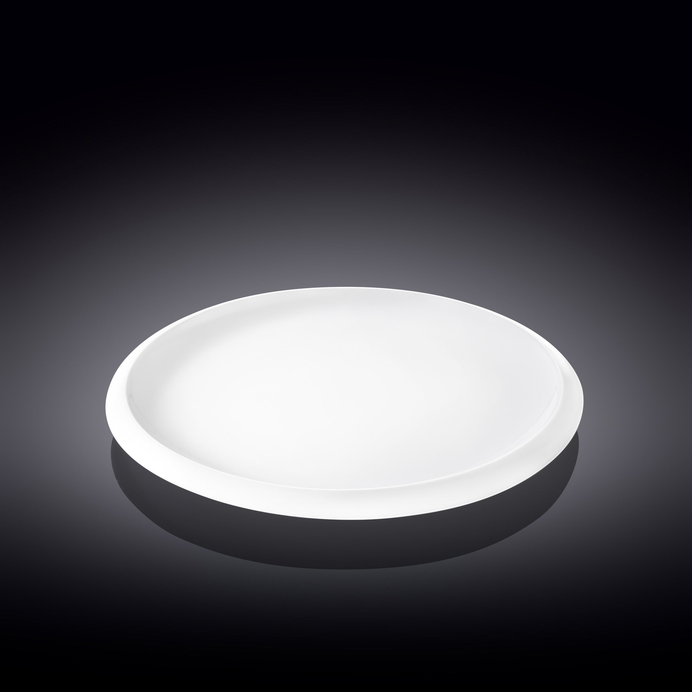 Wilmax Eetbord 24 cm van Porselein, Wit WL-991236/A