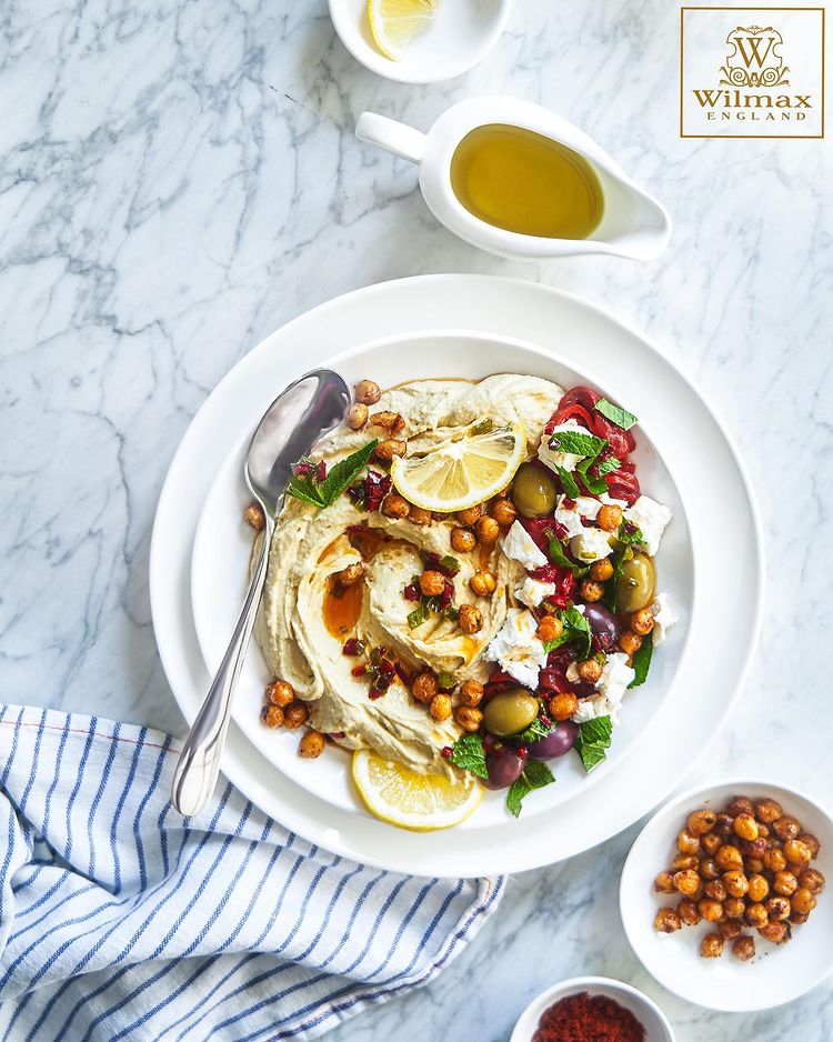 Wilmax Porzellan Speiseteller, 25,5 cm, Weiß – WL-991249/A