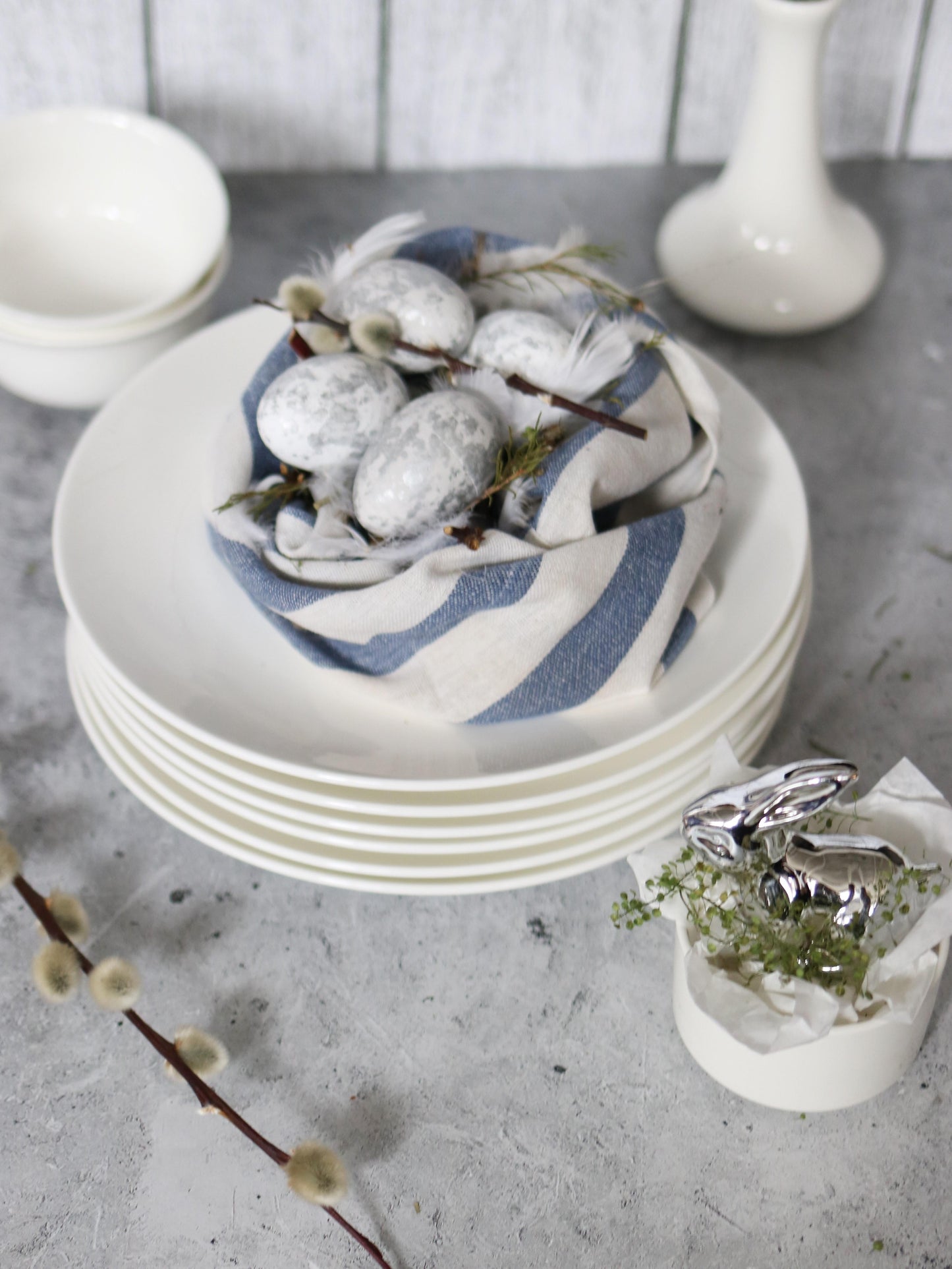 Wilmax Porzellan Speiseteller, 25,5 cm, Weiß – WL-991249/A