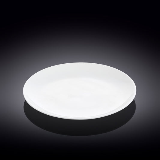 Wilmax England Porseleinen Dinerbord 25.5 cm, Wit