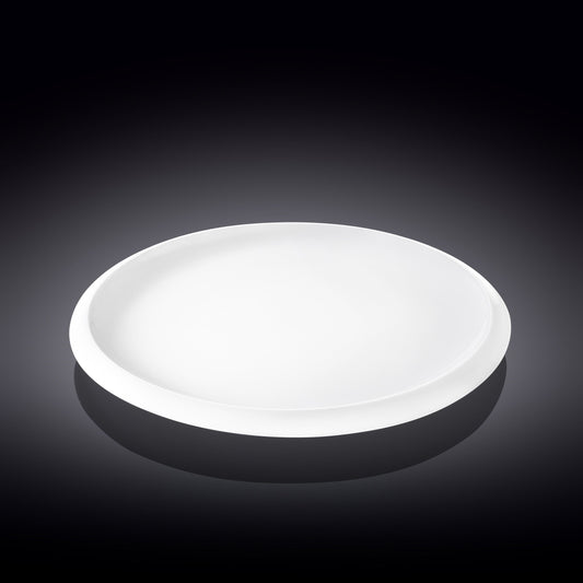 Wilmax Eetbord 28 cm van porselein, Wit WL-991279/A