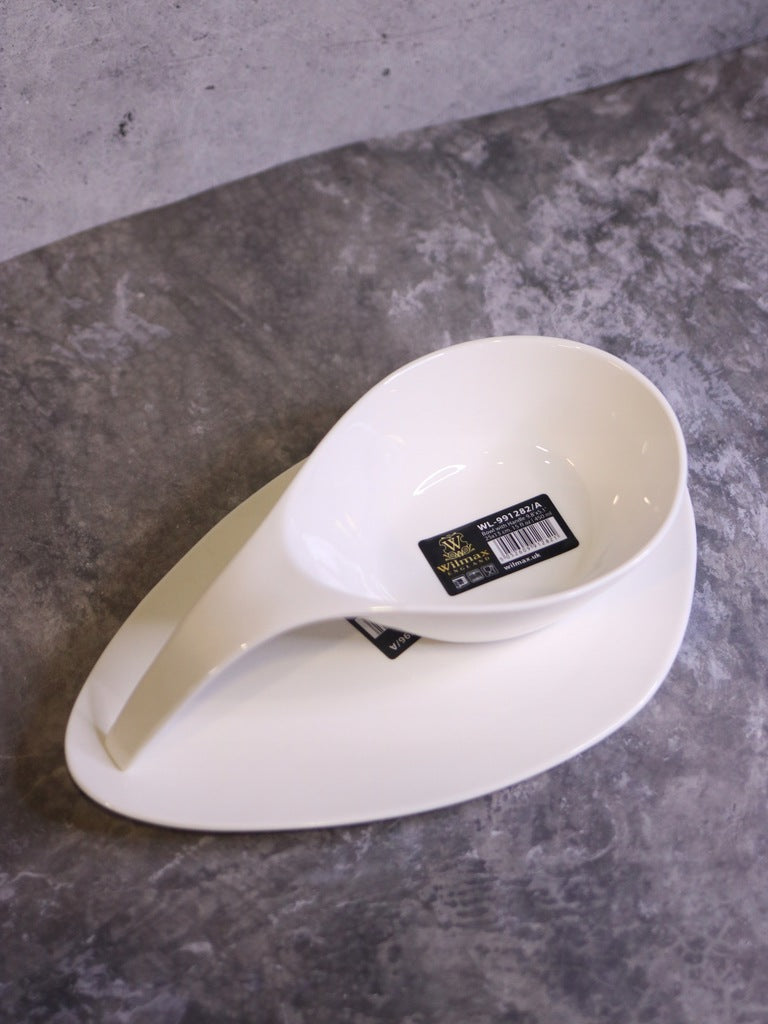 Wilmax Porzellan-Schüssel mit Griff – WL-991282/A