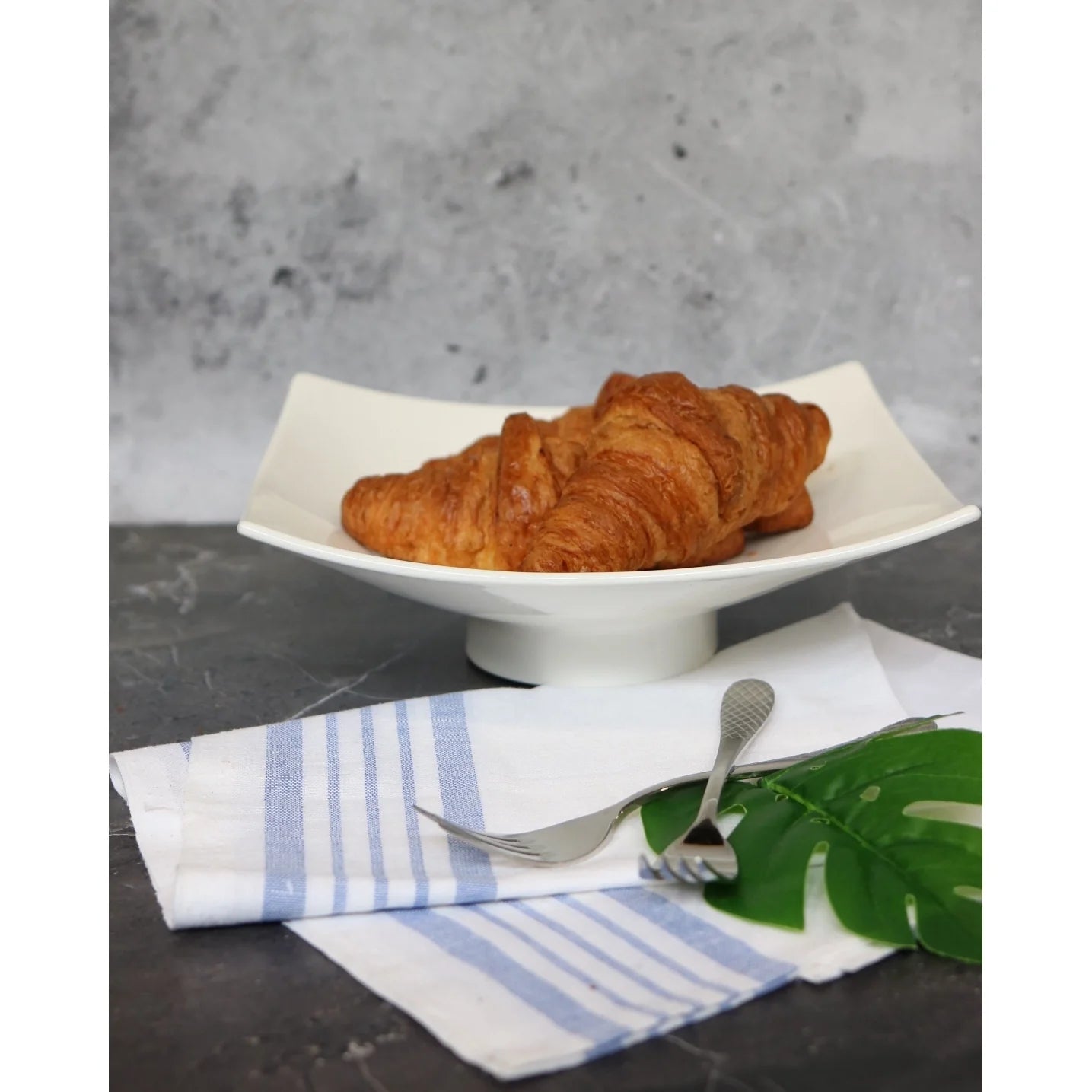 Wilmax England Quadratischer Teller, 26 cm, Porzellan, WL-991376/A