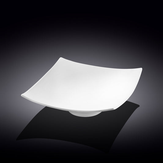 Wilmax England Quadratischer Teller, 26 cm, Porzellan, WL-991376/A