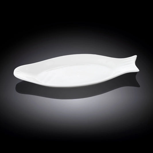 Wilmax Visschaal 31.5 cm van Porselein Wit