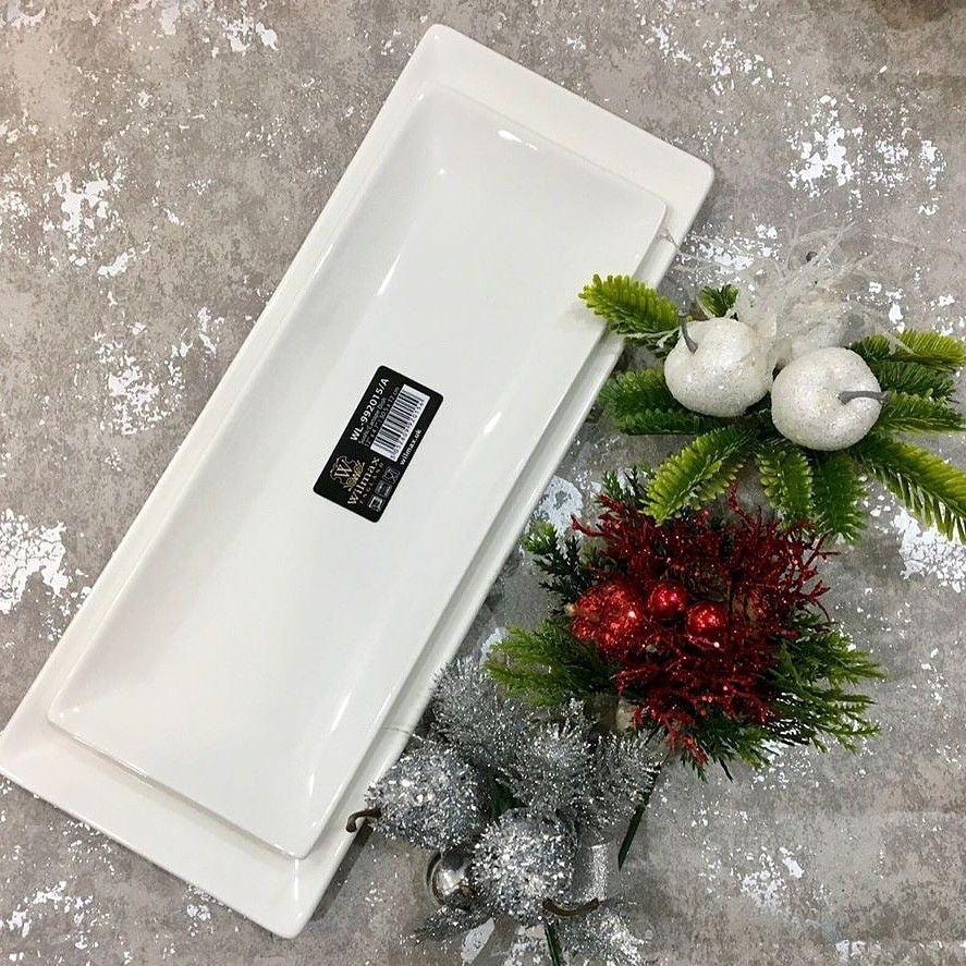 Wilmax Serving Platter White Porcelain 35.5 x 14 cm WL-992016/A