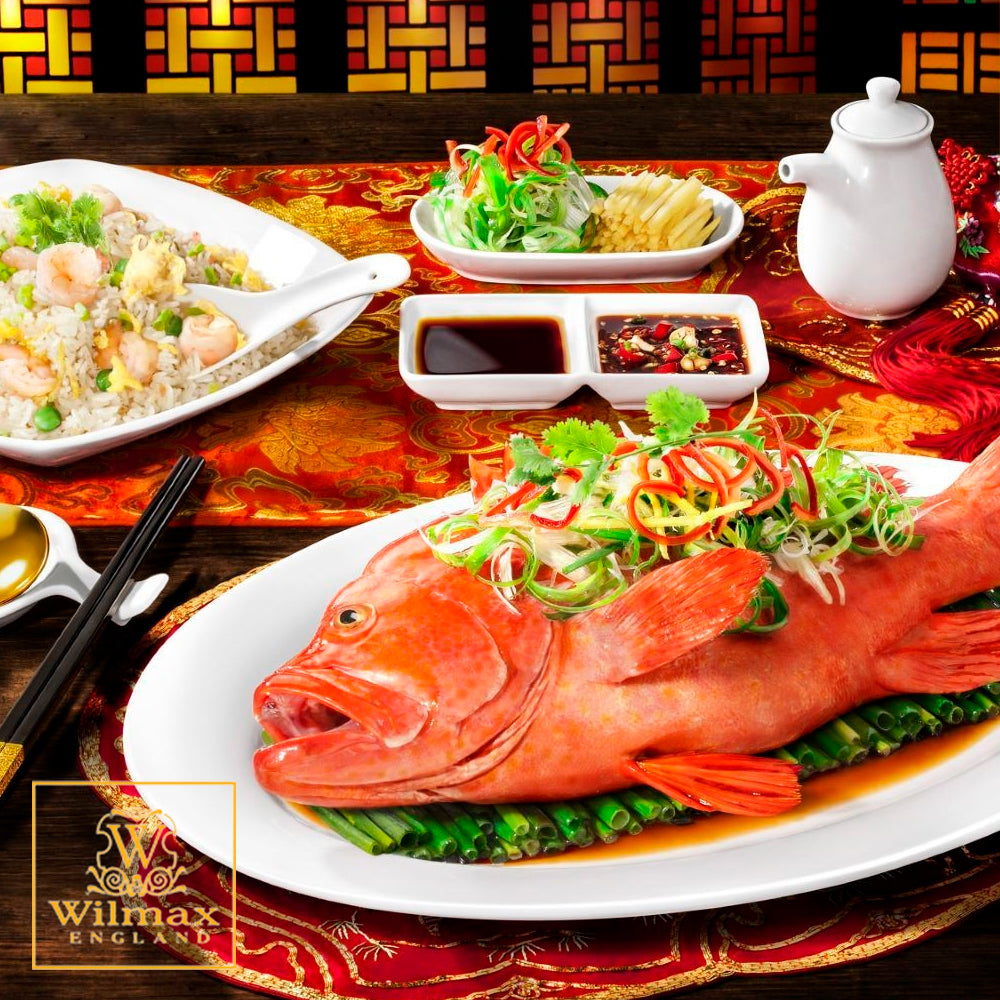 Wilmax Porzellan Ovalplatte – WL-992021/A