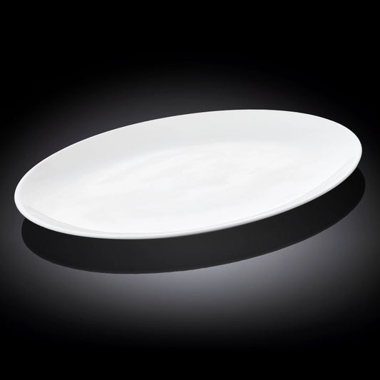 Wilmax England Porseleinen Serveerbord 36 cm, Wit WL-992023/A