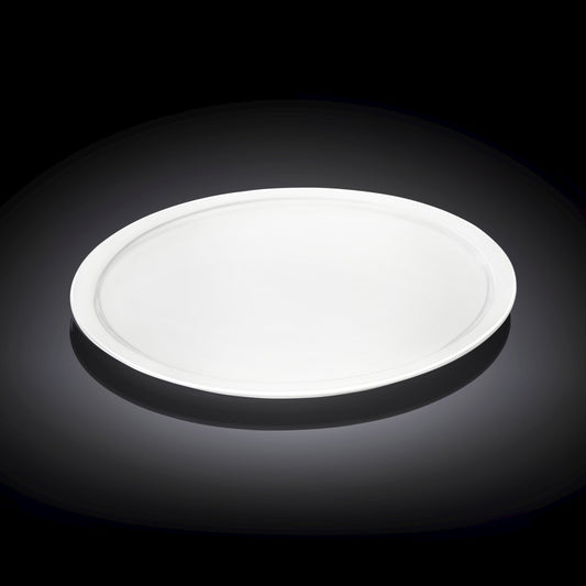 Wilmax England Pizzabord 35.5 cm Porselein Wit WL-992618/A