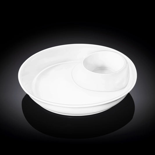 Wilmax England Serveerschaal Porselein Wit 25,5 cm