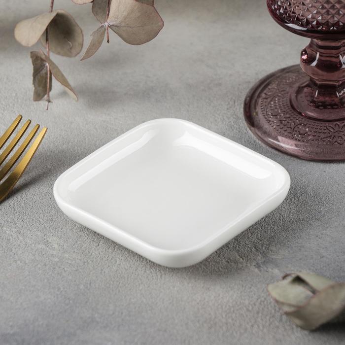 Wilmax England Schaal porselein 8.5x8.5cm Wit WL-992676/A