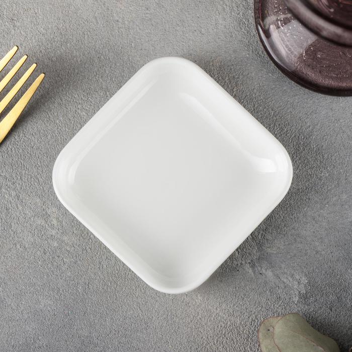 Wilmax Porzellanschale, quadratisch, 8,5 x 8,5 cm, WL-992676/A
