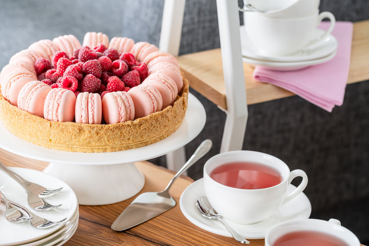 Wilmax Thee Kopjes & Schotels Set 6-delig Porselein 250 ml WL-993000/6C