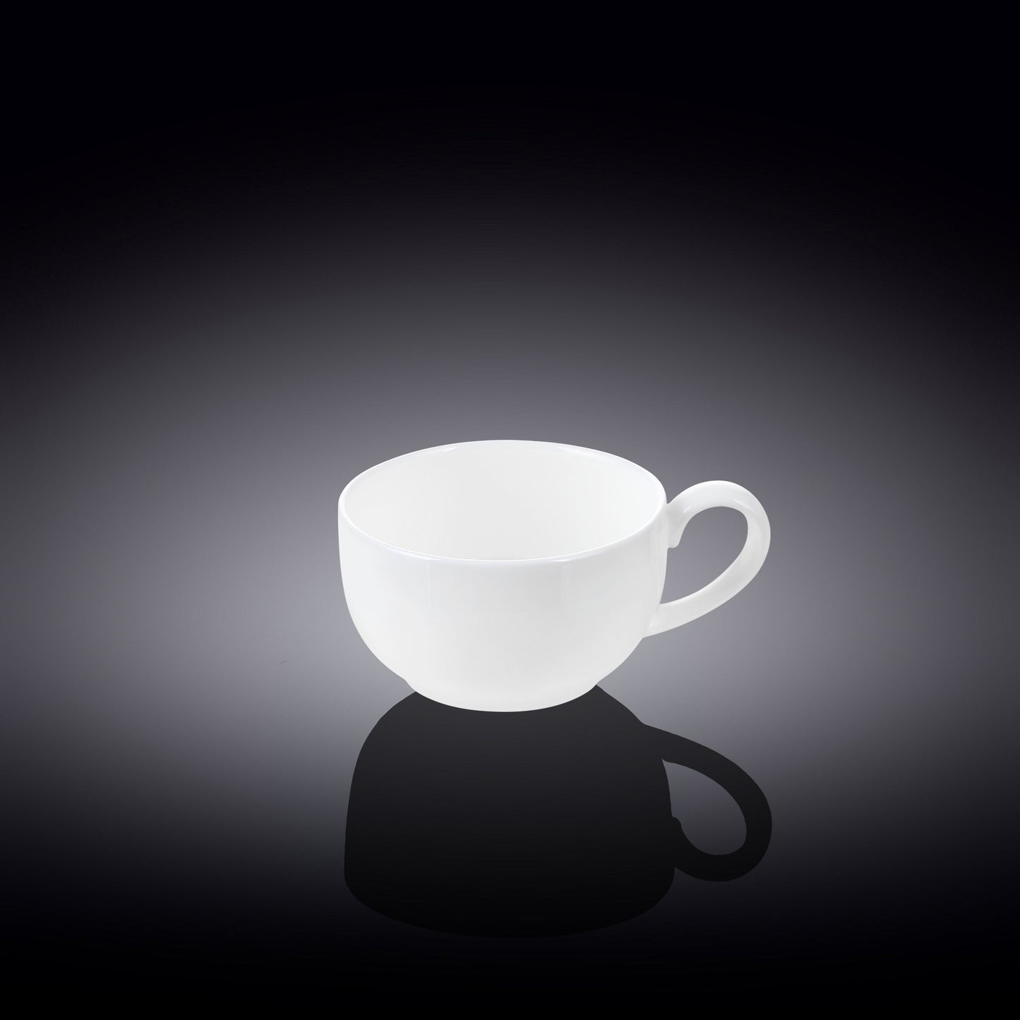 Wilmax Espressokop & schotel 100ml Wit Porselein WL-993002/AB
