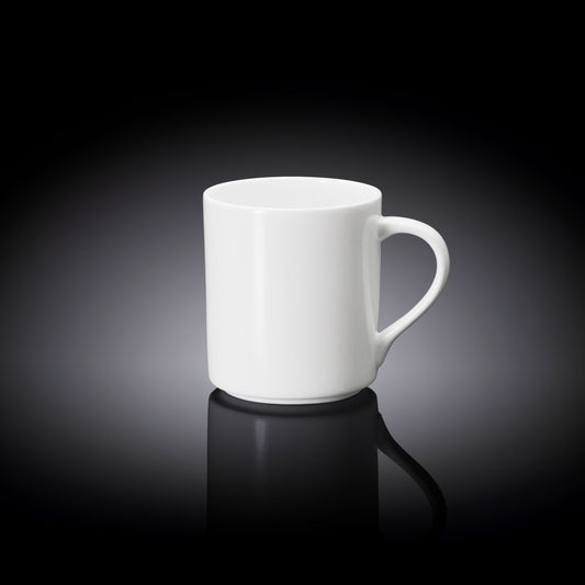 Wilmax Becher Weiß 320 ml – Kaffeebecher für Heißgetränke – WL-993040/A