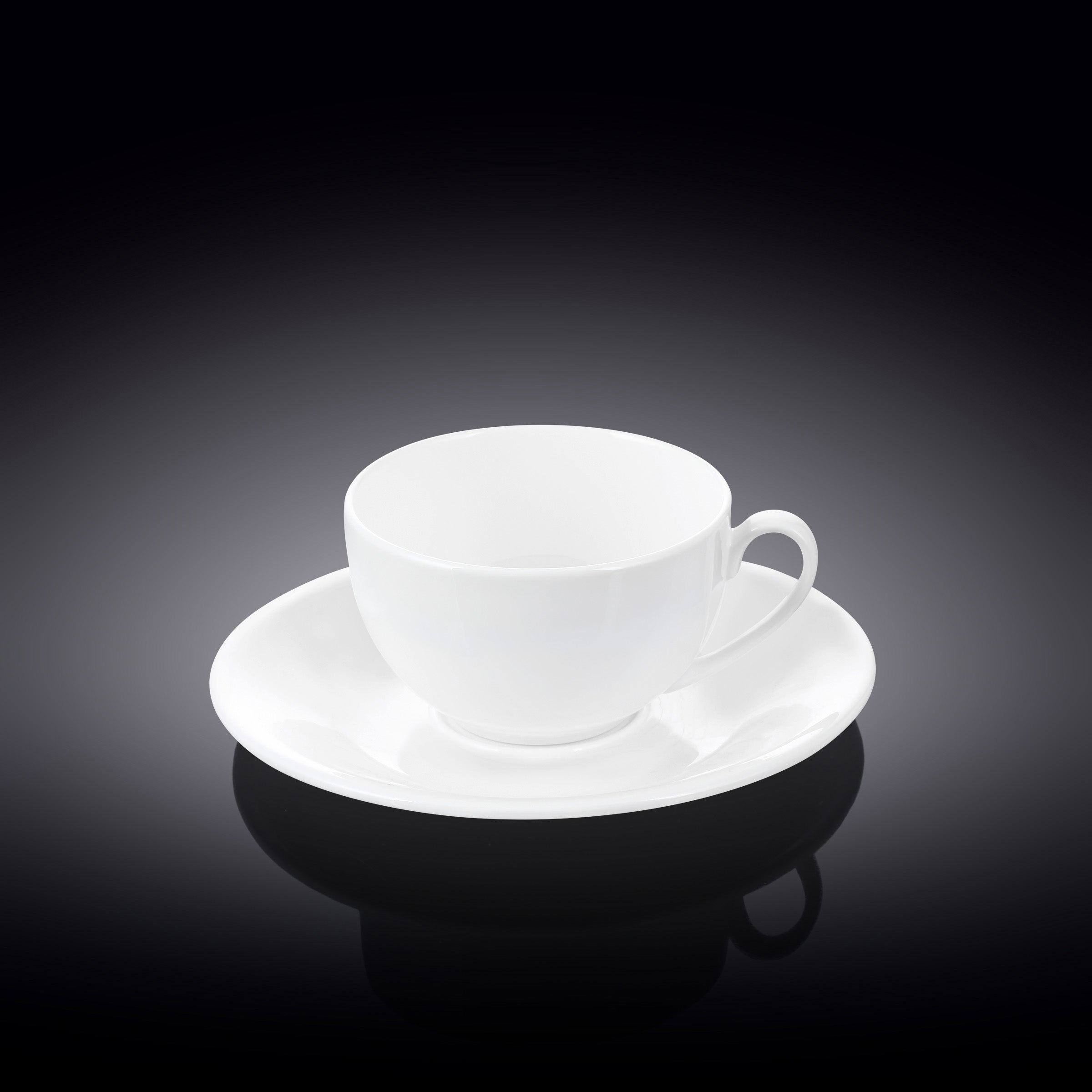 Wilmax Espressokopje met schotel 80 ml Olivia WL-993187/AB