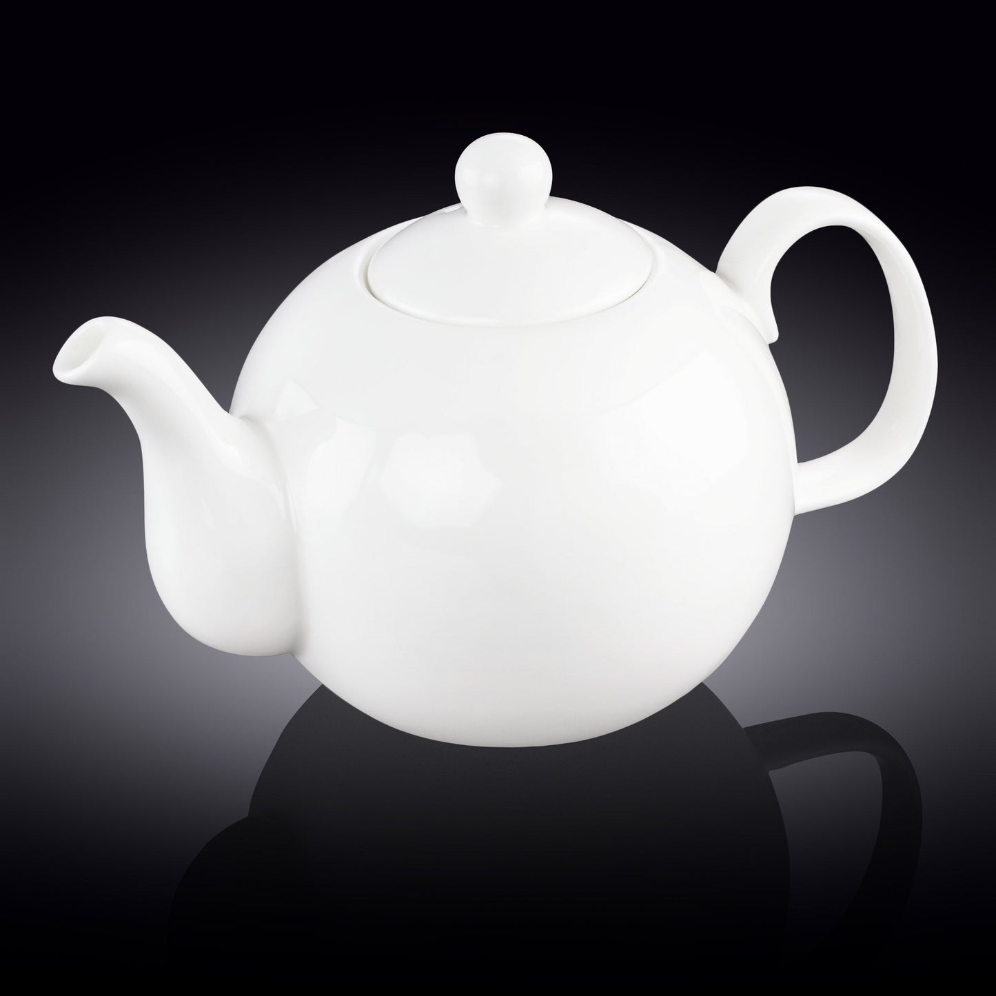 Wilmax Theepot Olivia 2150 ml Wit Porselein met Filter