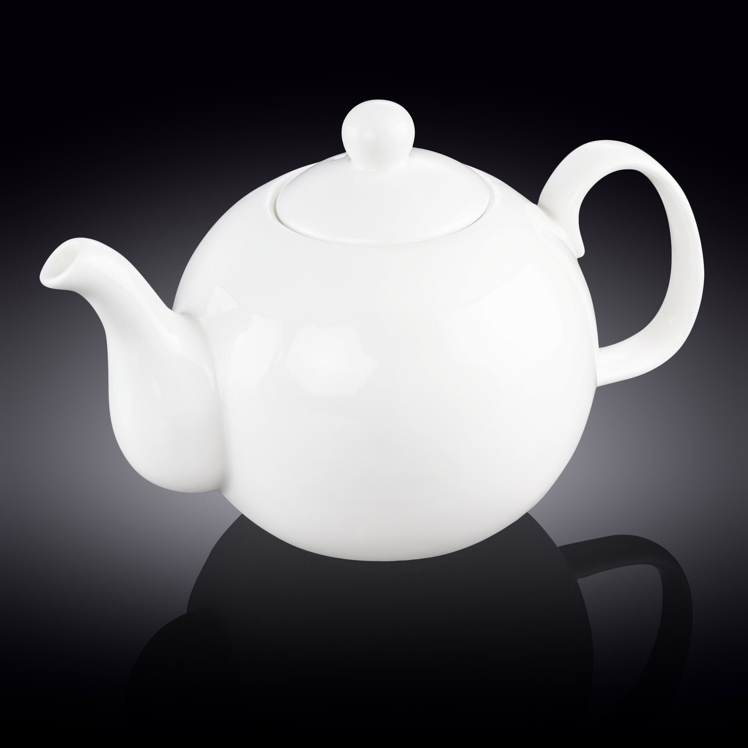 Wilmax Theepot Olivia 2150 ml Wit Porselein met Filter
