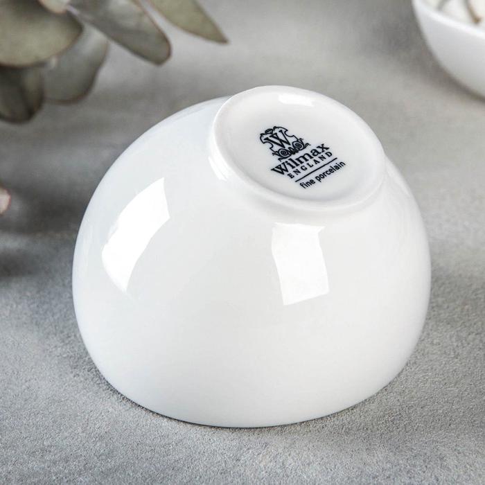 Wilmax Porzellan Zucker- & Dessertschalen Set, 8.5 x 9 cm, 6er-Set– WL-995000/A6