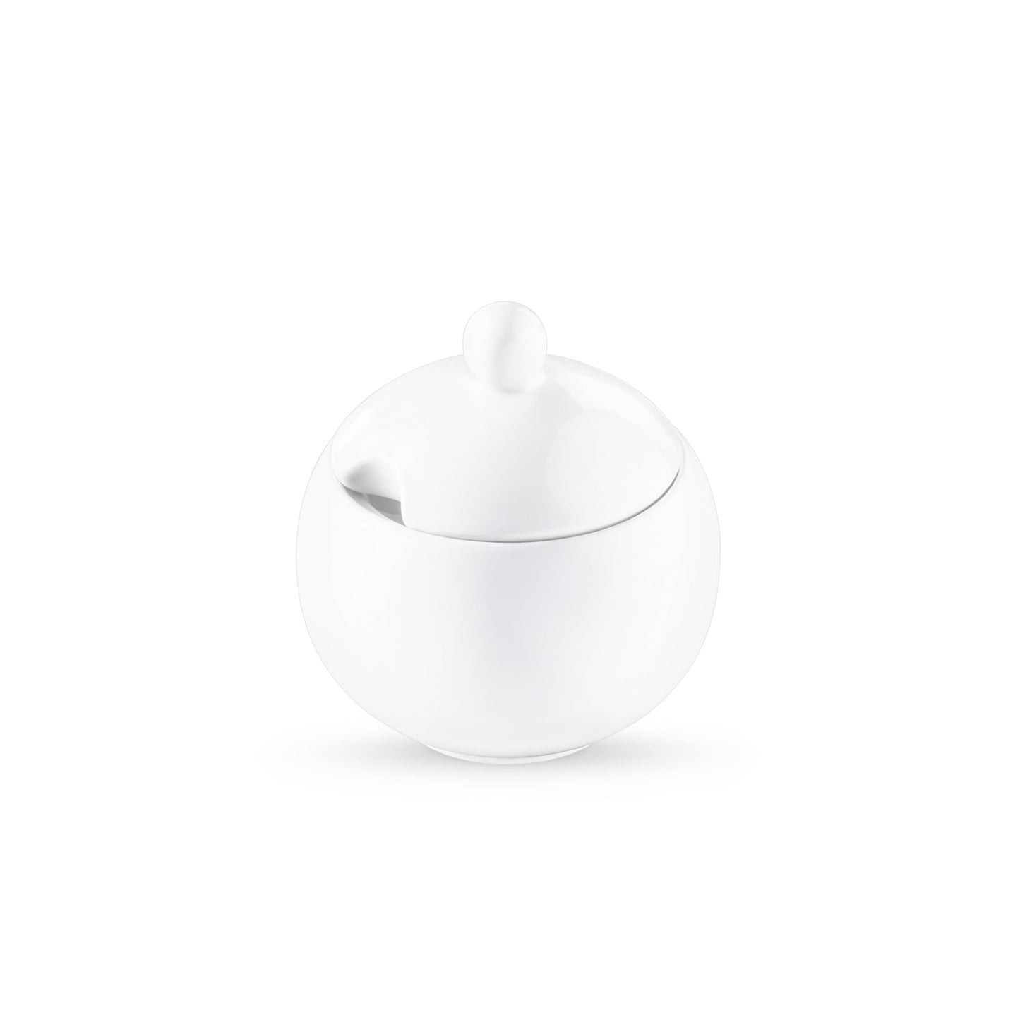 Wilmax Zuckerdose mit Deckel, 300 ml, Porzellan, WL-995001/1C