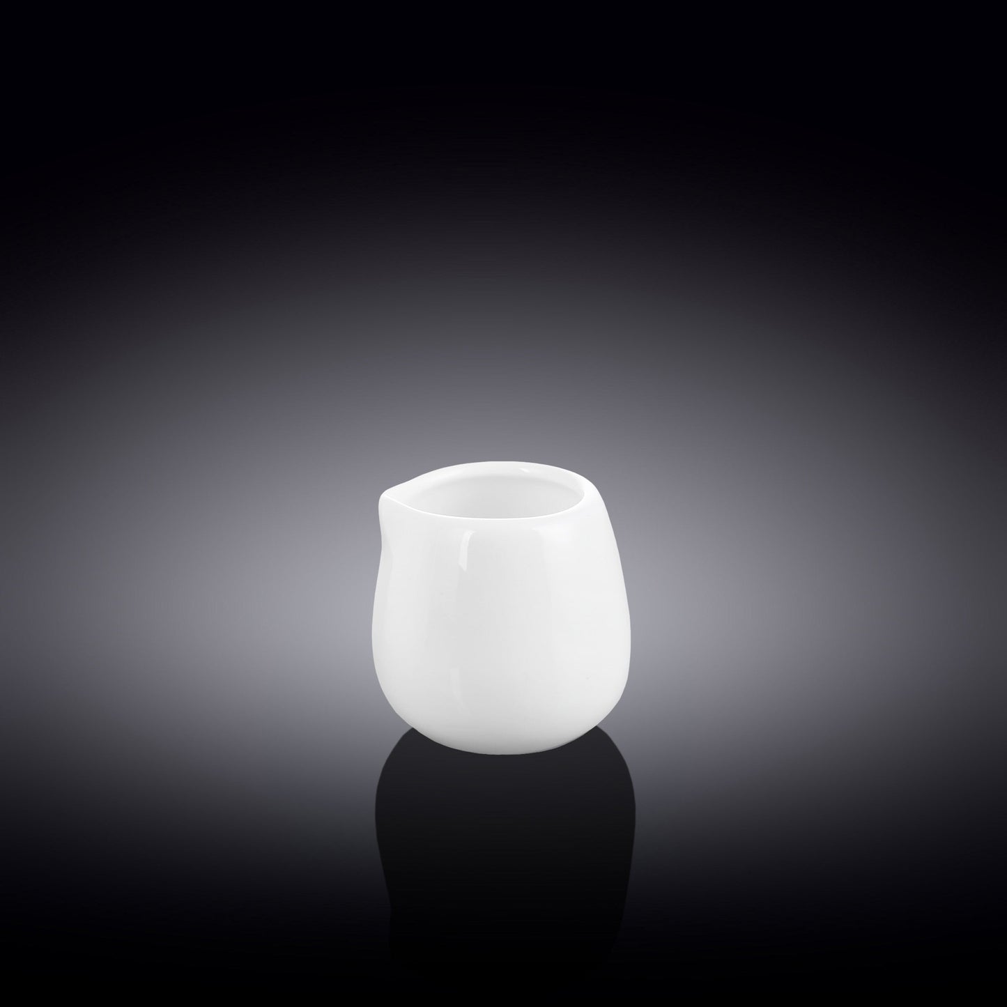 Wilmax Milchkännchen, Weiß, Porzellan, 50 ml – WL‑995002/A